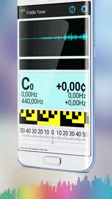 Chromatic Guitar Tuner android App screenshot 1