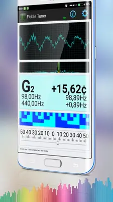 Chromatic Guitar Tuner android App screenshot 2